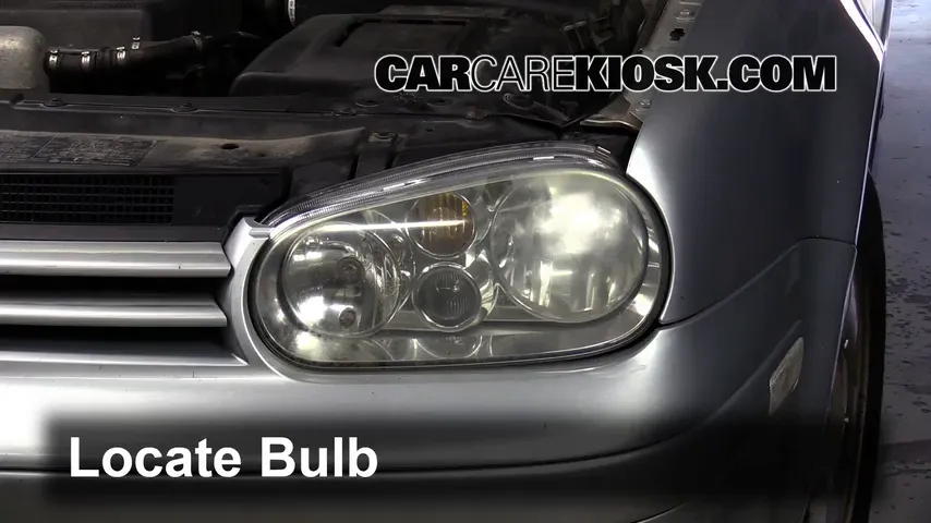 2001 Volkswagen Golf GTI GLS 1.8L 4 Cyl. Turbo Lights Fog Light (replace bulb)